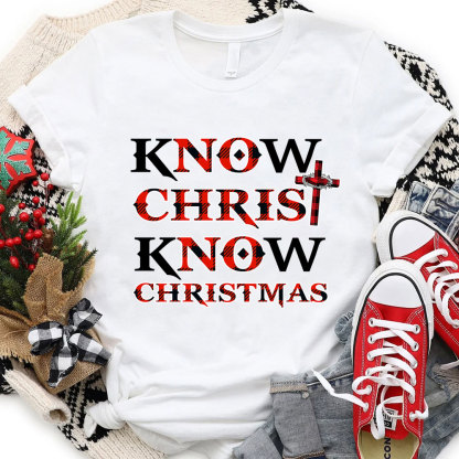 No Christ No Christmas Christian Tee