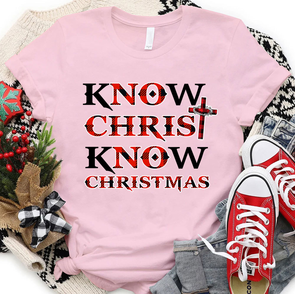 No Christ No Christmas Christian Tee