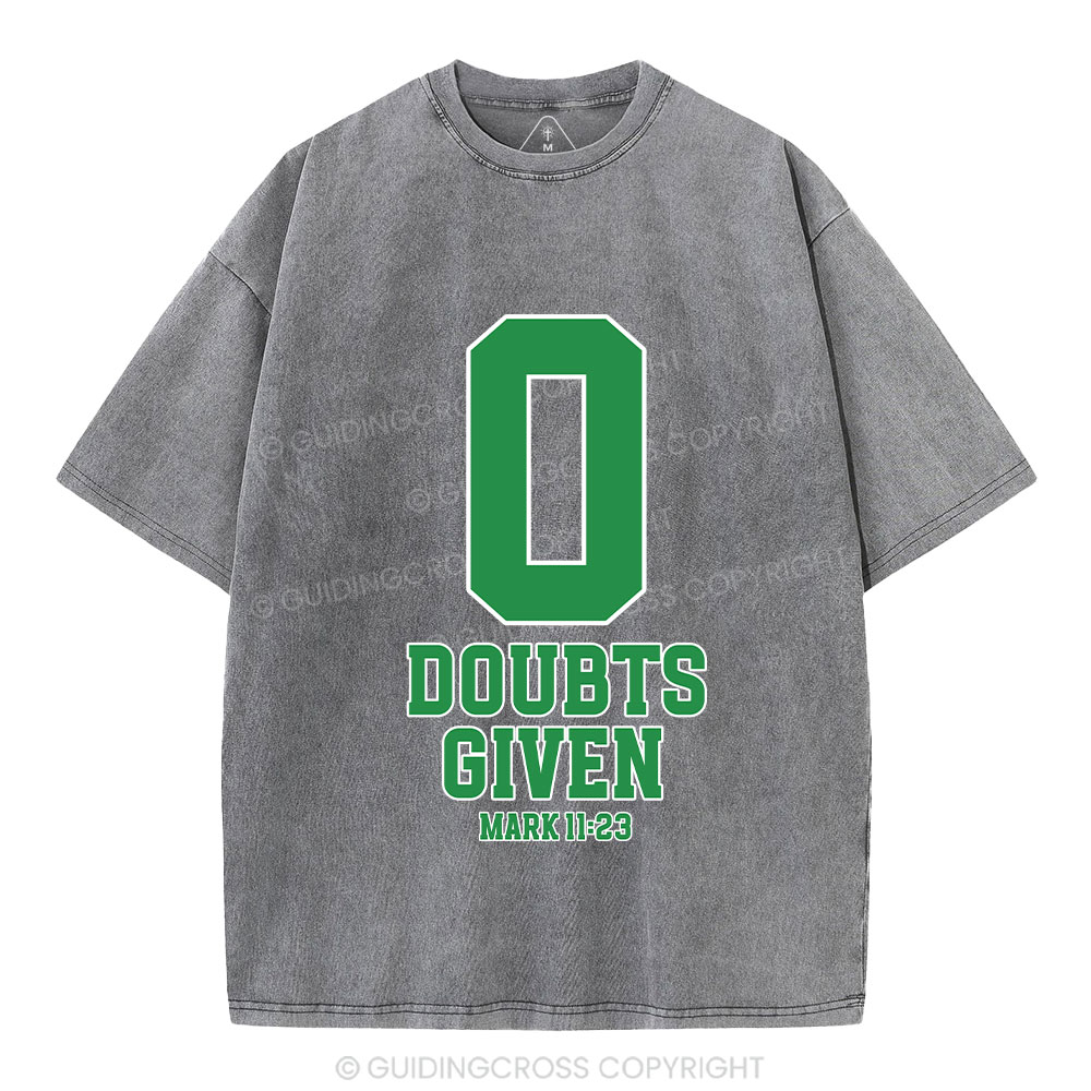 No Doubts Given Christian Washed T-Shirt