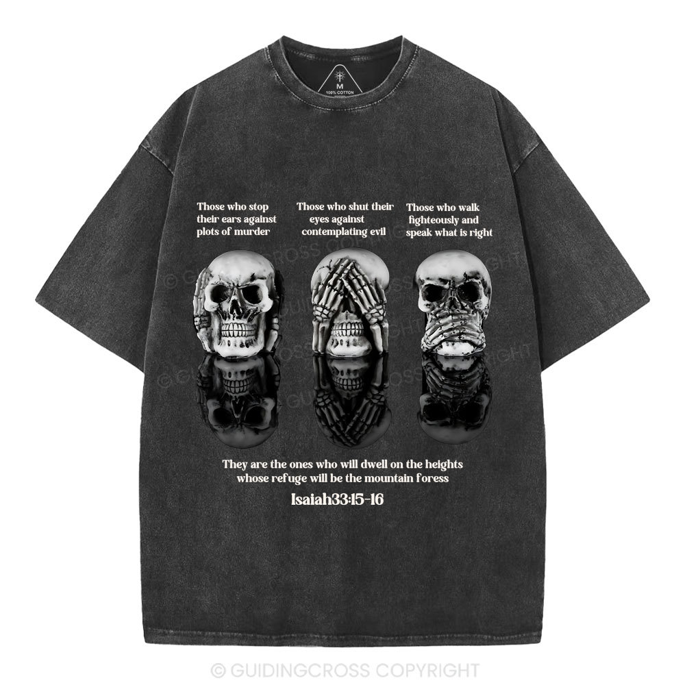 New-Sample Christian Washed T-Shirt Sale - GuidingCross