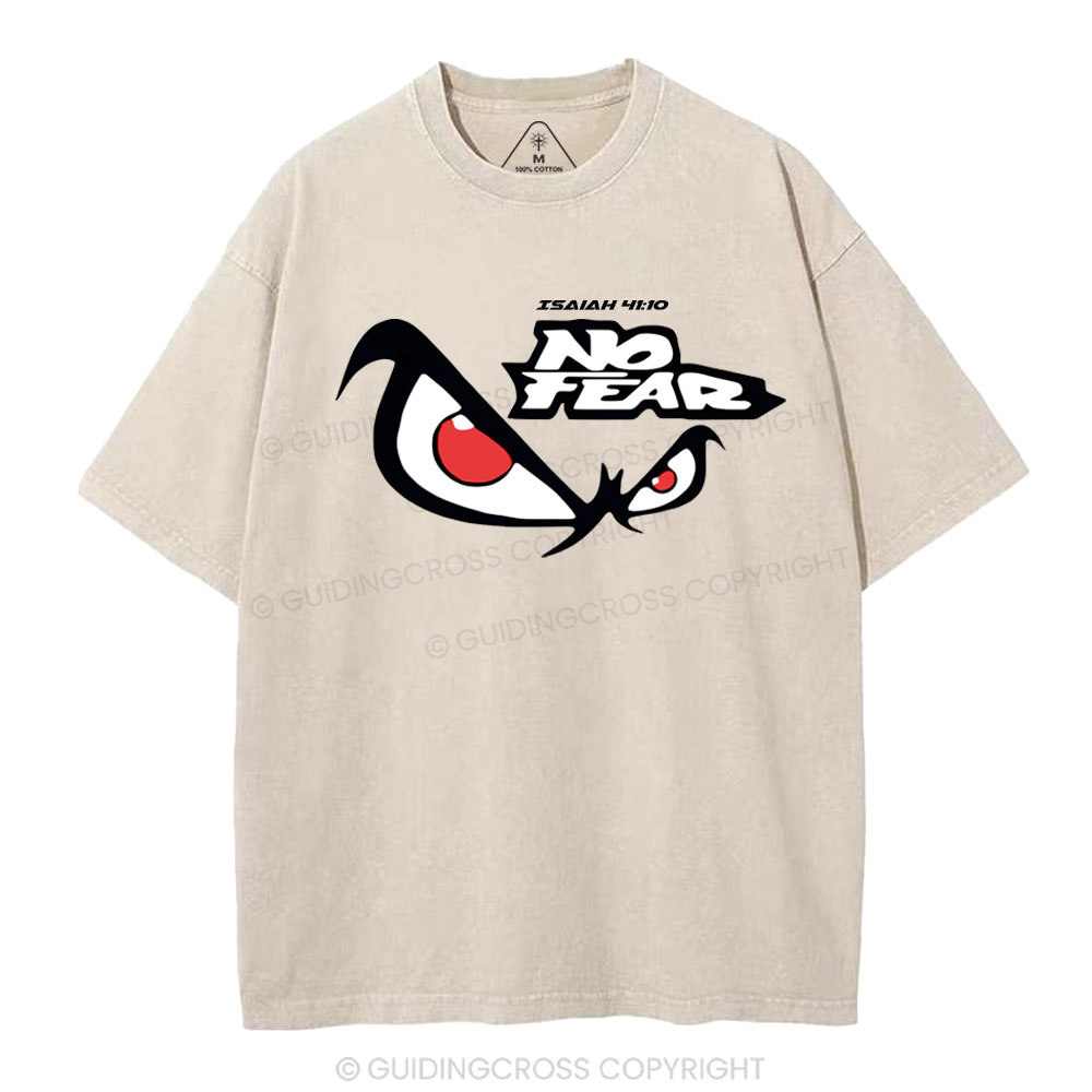 No Fear Chrisian Washed T-Shirt Sale - GuidingCross