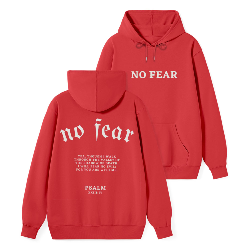 No Fear Classic Christian Hoodie