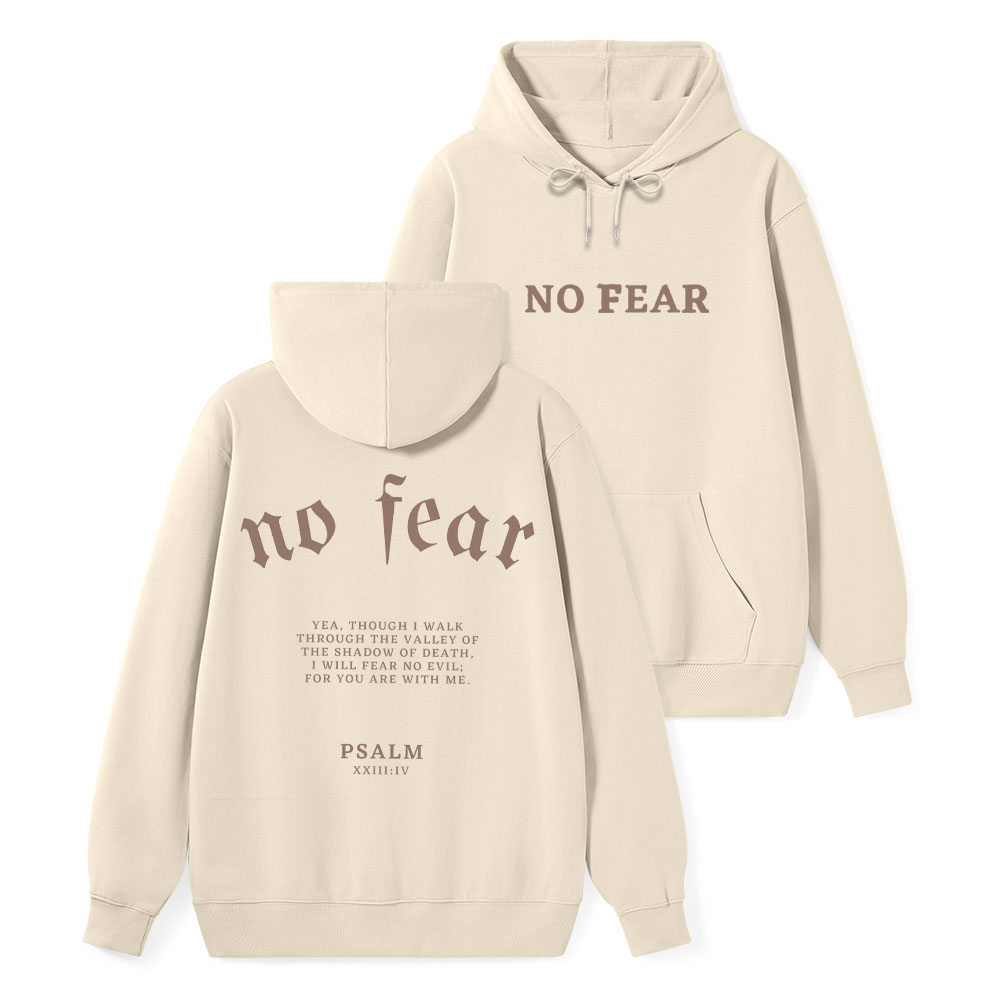 No Fear Classic Christian Hoodie