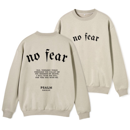 No Fear Christian Fleece Sweatshirt