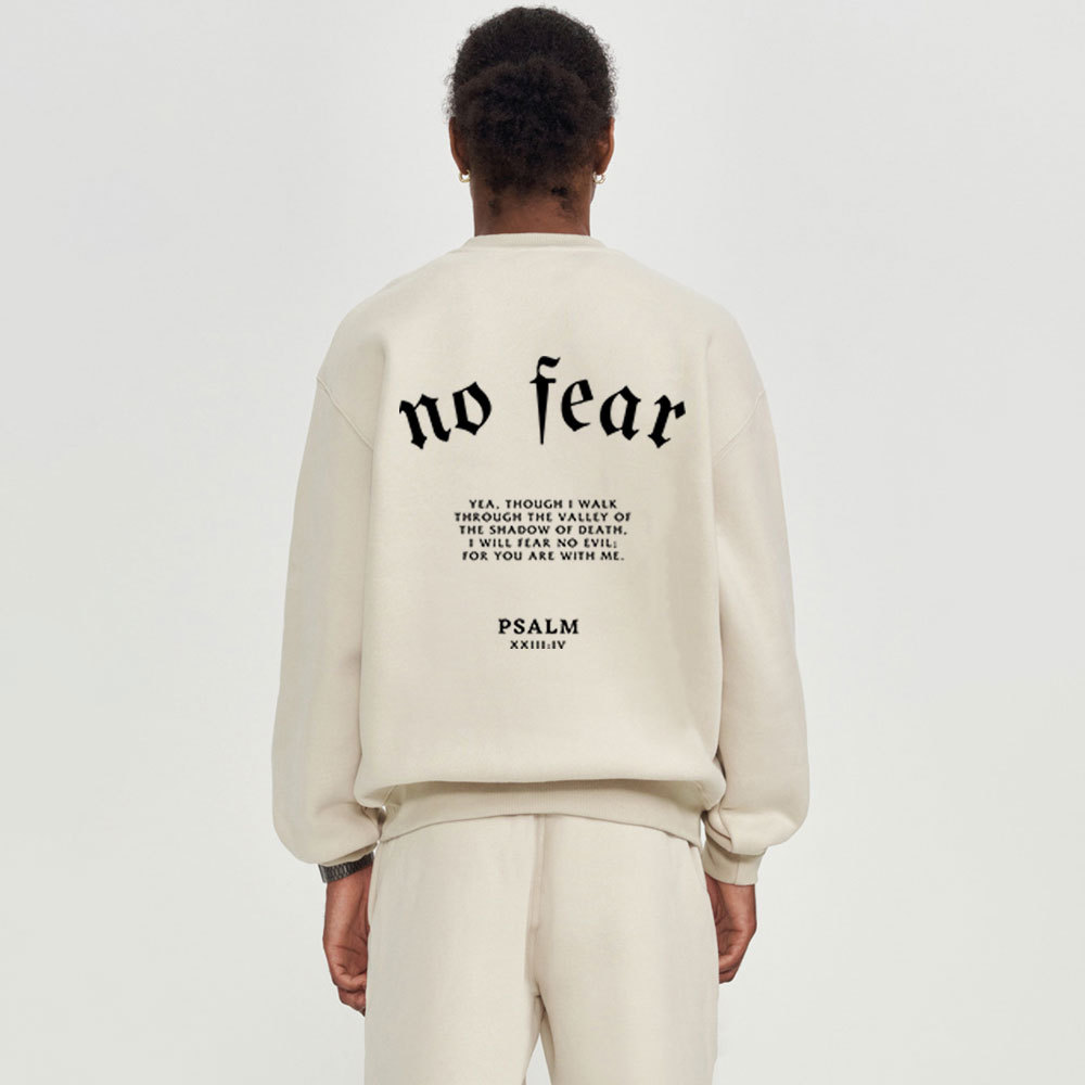 No Fear Christian Fleece Sweatshirt