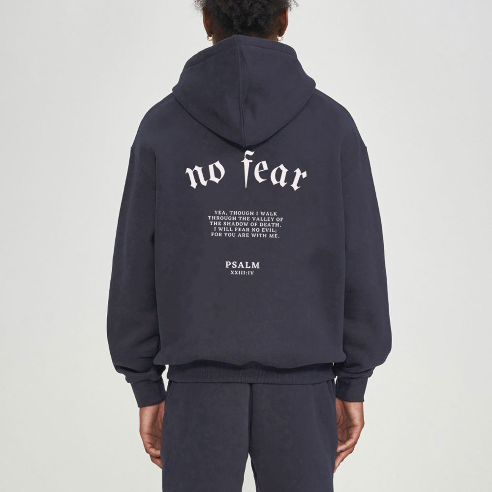 No Fear Christian Fleece Hoodie Set
