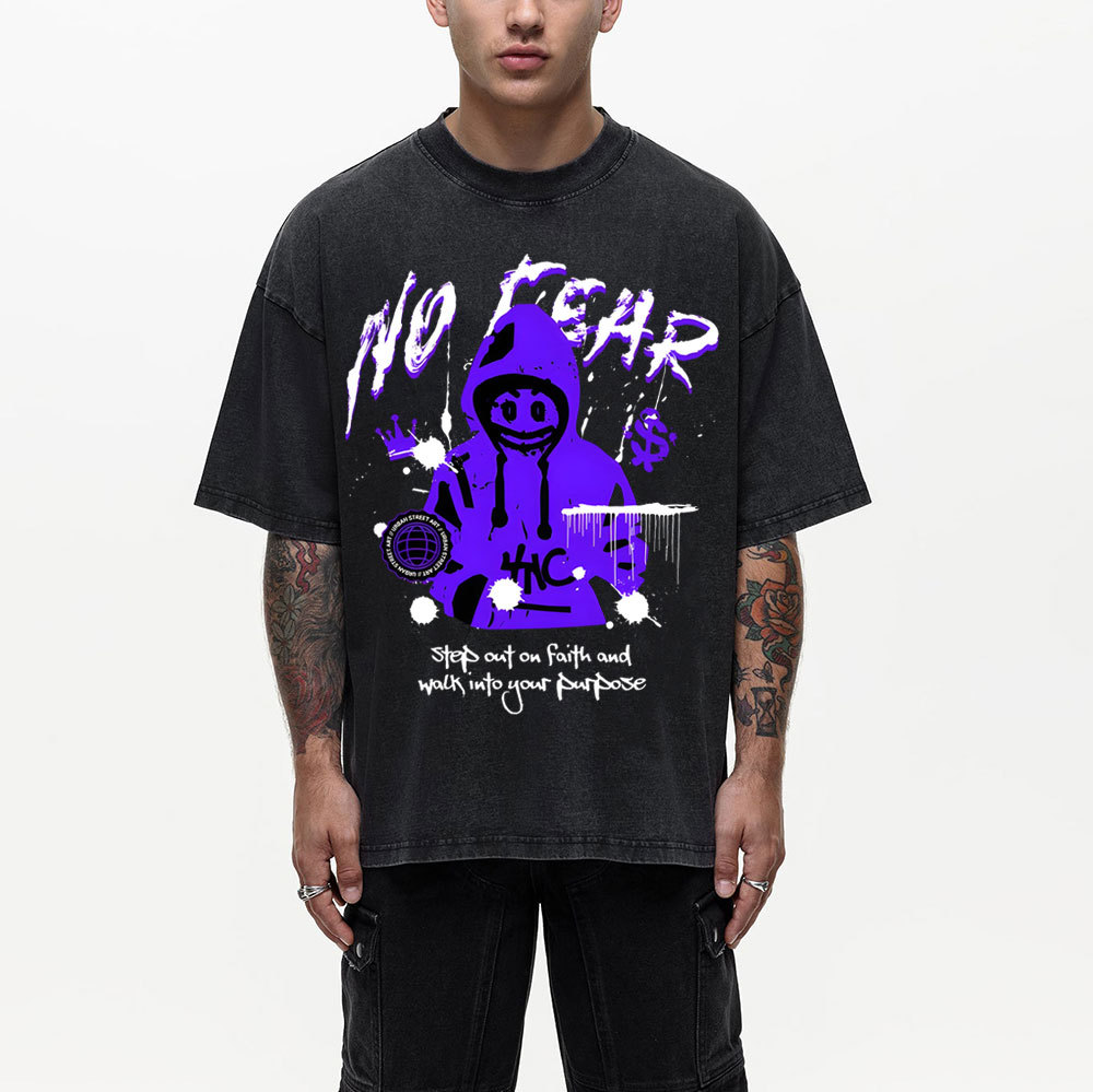 No Fear Christian Washed T-Shirt