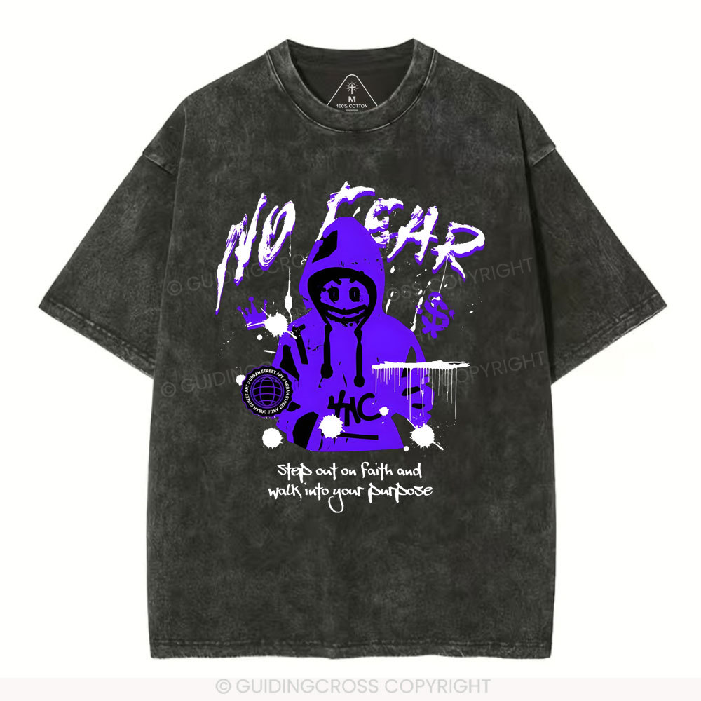 No Fear Christian Washed T-Shirt