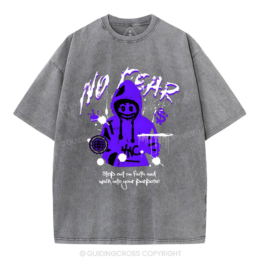 No Fear Christian Washed T-Shirt