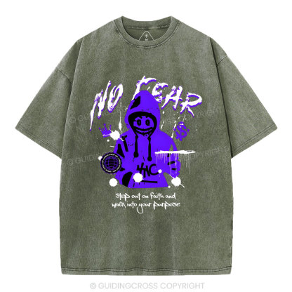 No Fear Christian Washed T-Shirt