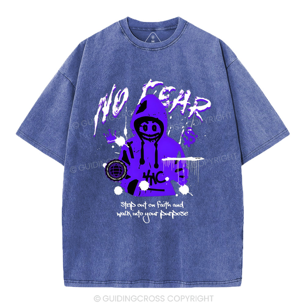 No Fear Christian Washed T-Shirt