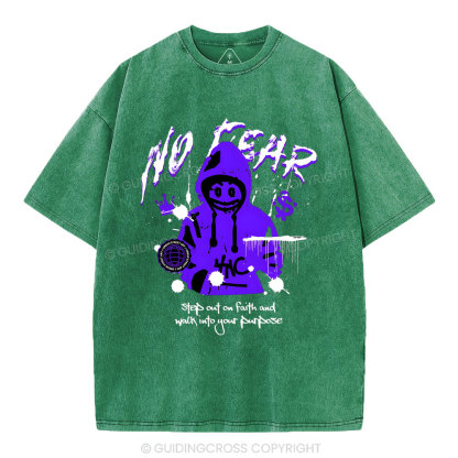 No Fear Christian Washed T-Shirt