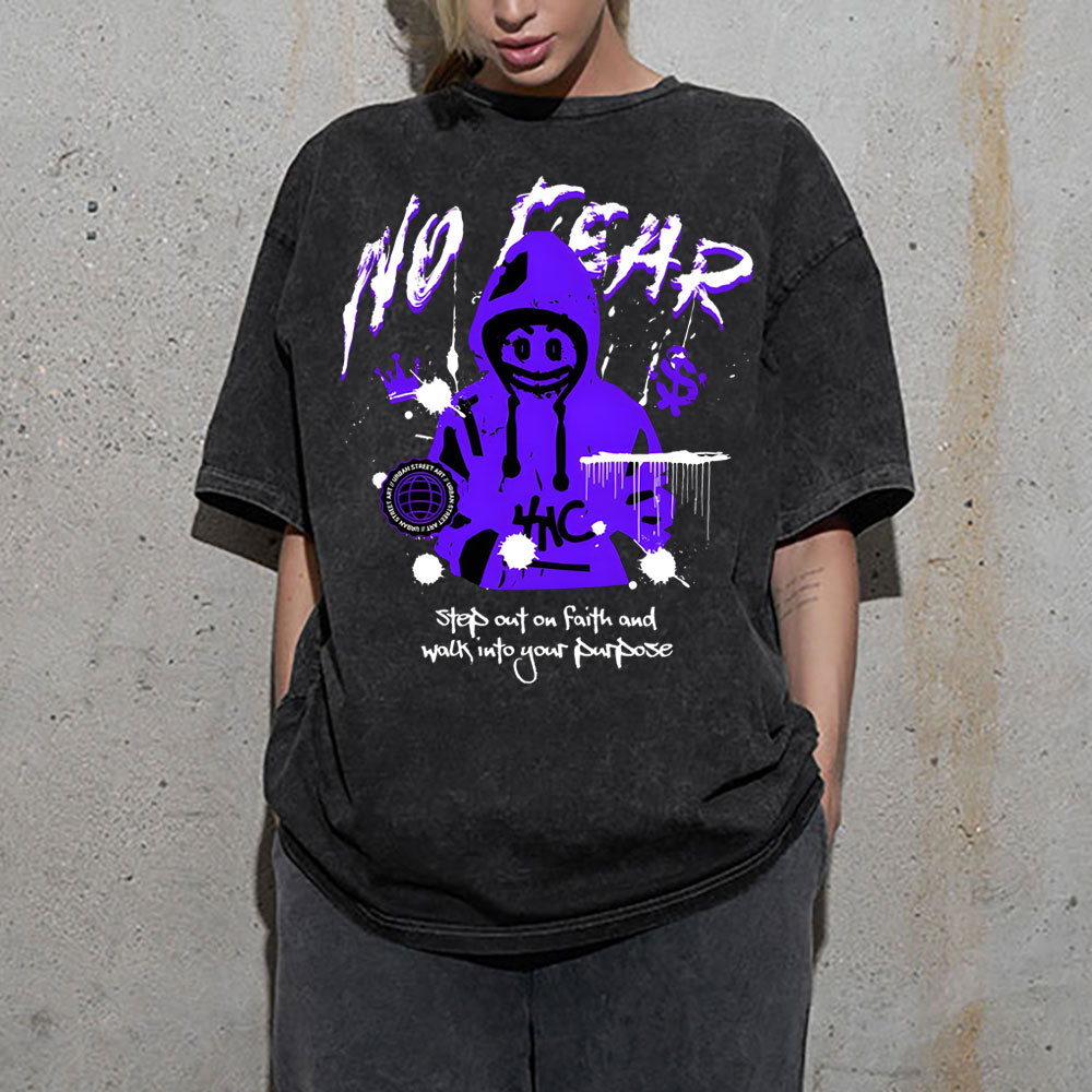 No Fear Christian Washed T-Shirt