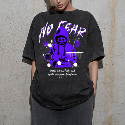 No Fear Christian Washed T-Shirt