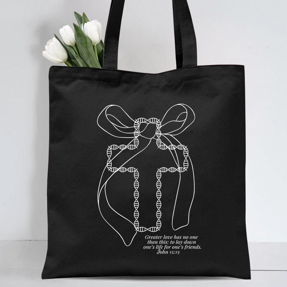 Yhwh Unisex Christian Canvas Tote Bag Sale - GuidingCross