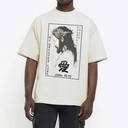 No Greater Love Chrisitian Washed T-Shirt
