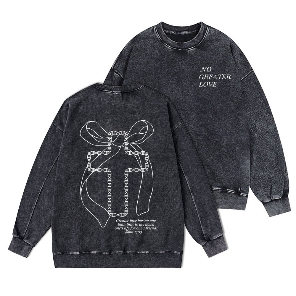 The Stone Was Rolled Away Christian Washed Sweatshirt Sale - GuidingCross