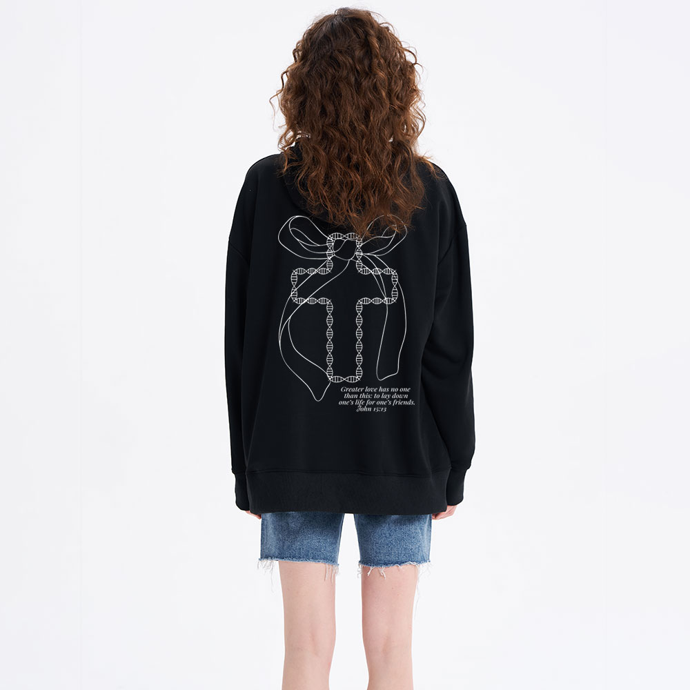 No Greater Love Classic Christian Hoodie