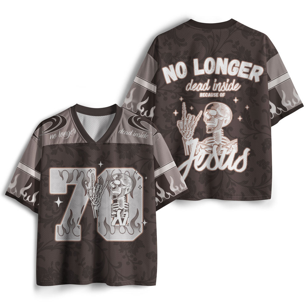 No Longer Dead Inside Because Of Jesus Christian Mesh Jersey