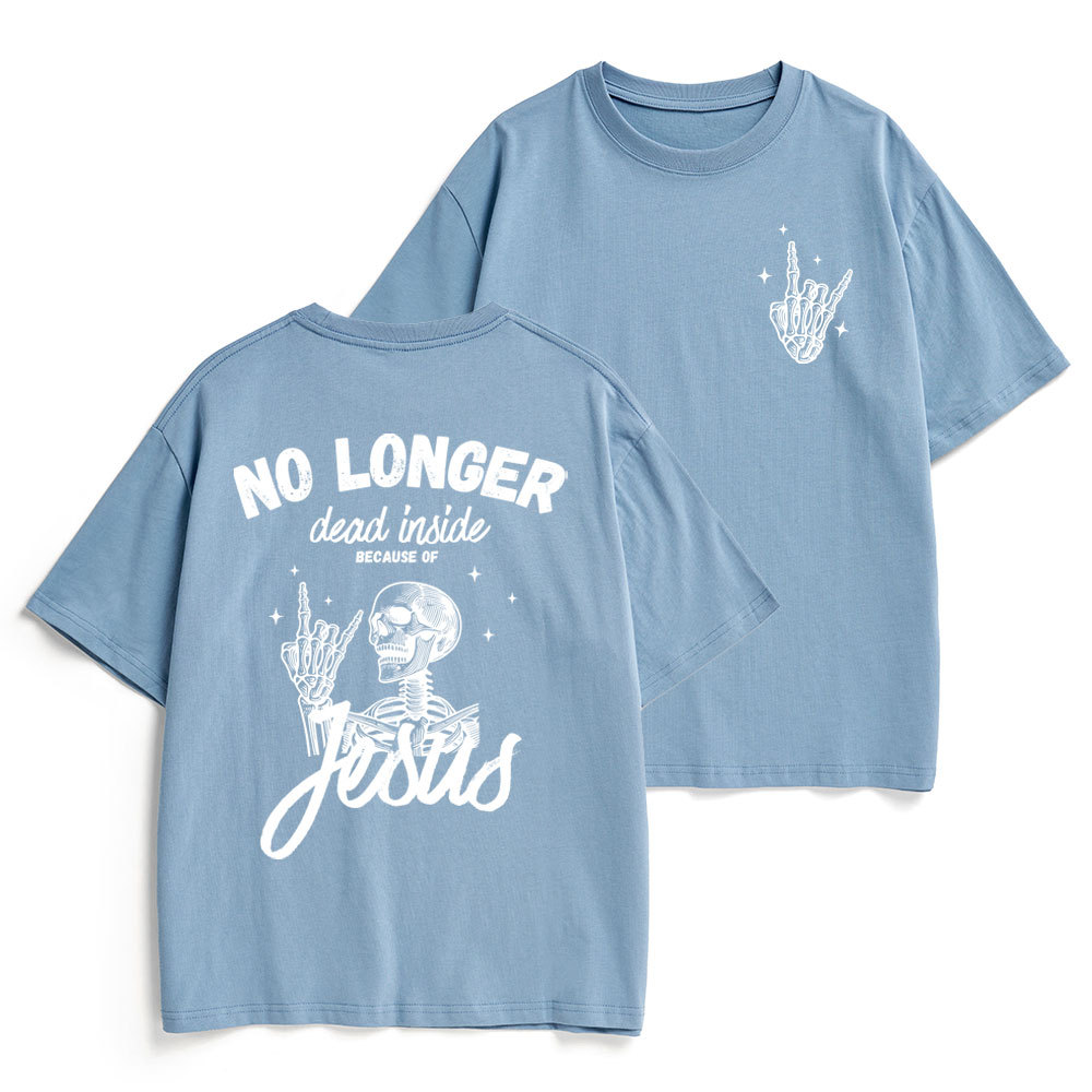 No Longer Dead Inside Christian Heavy Cotton T-Shirt