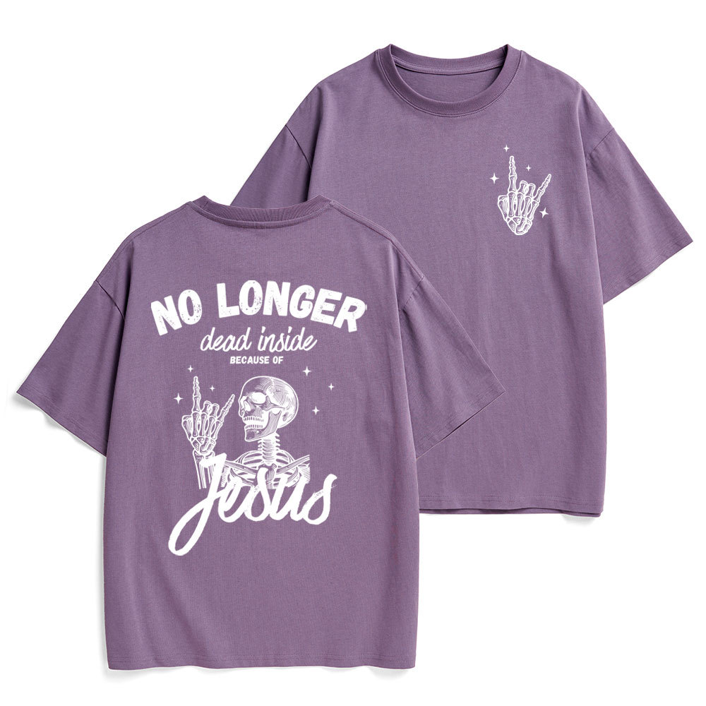 No Longer Dead Inside Christian Heavy Cotton T-Shirt