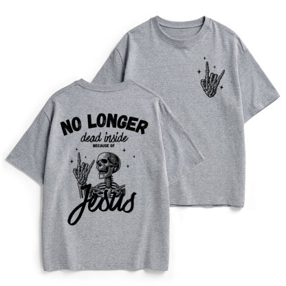 No Longer Dead Inside Christian Heavy Cotton T-Shirt