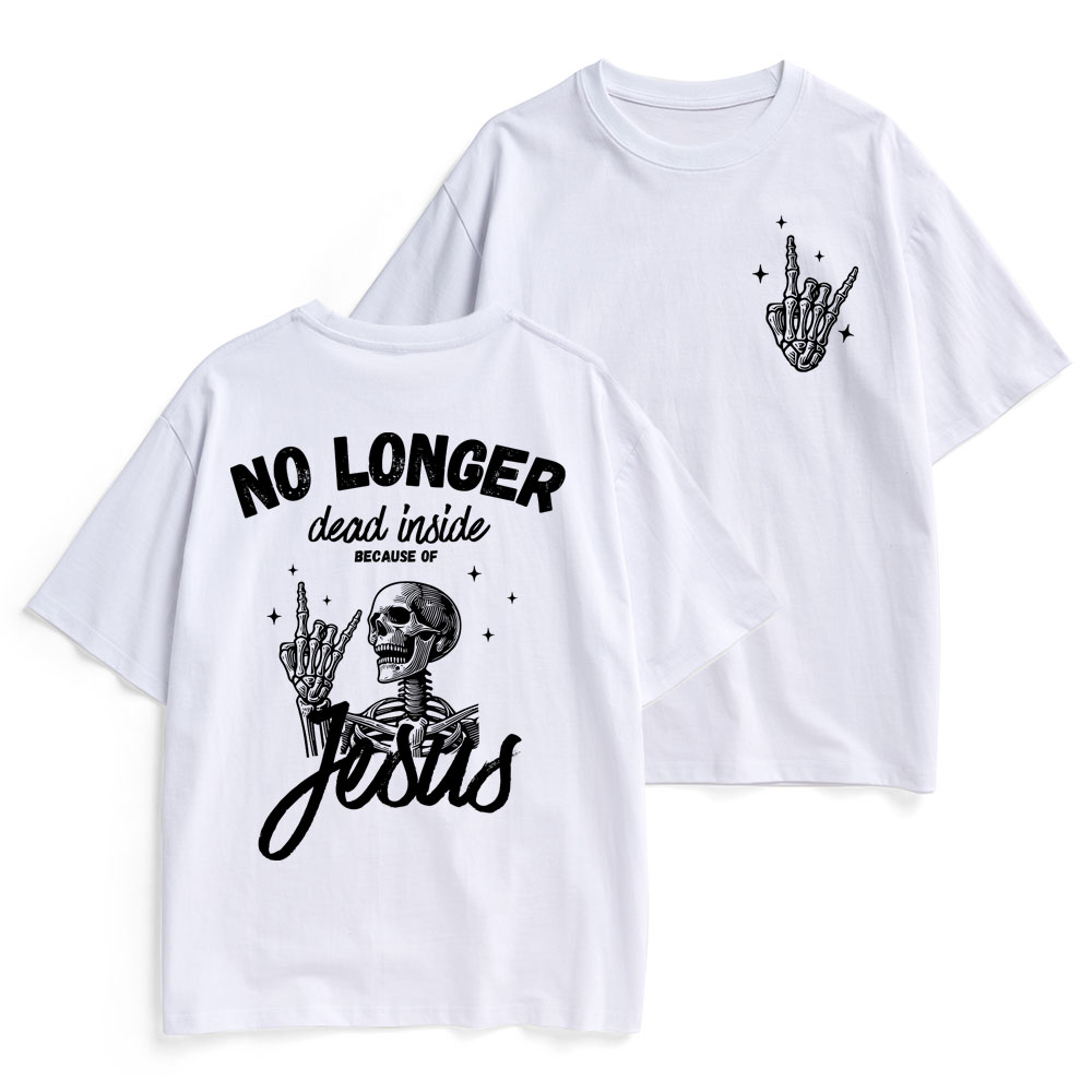 No Longer Dead Inside Christian Heavy Cotton T-Shirt