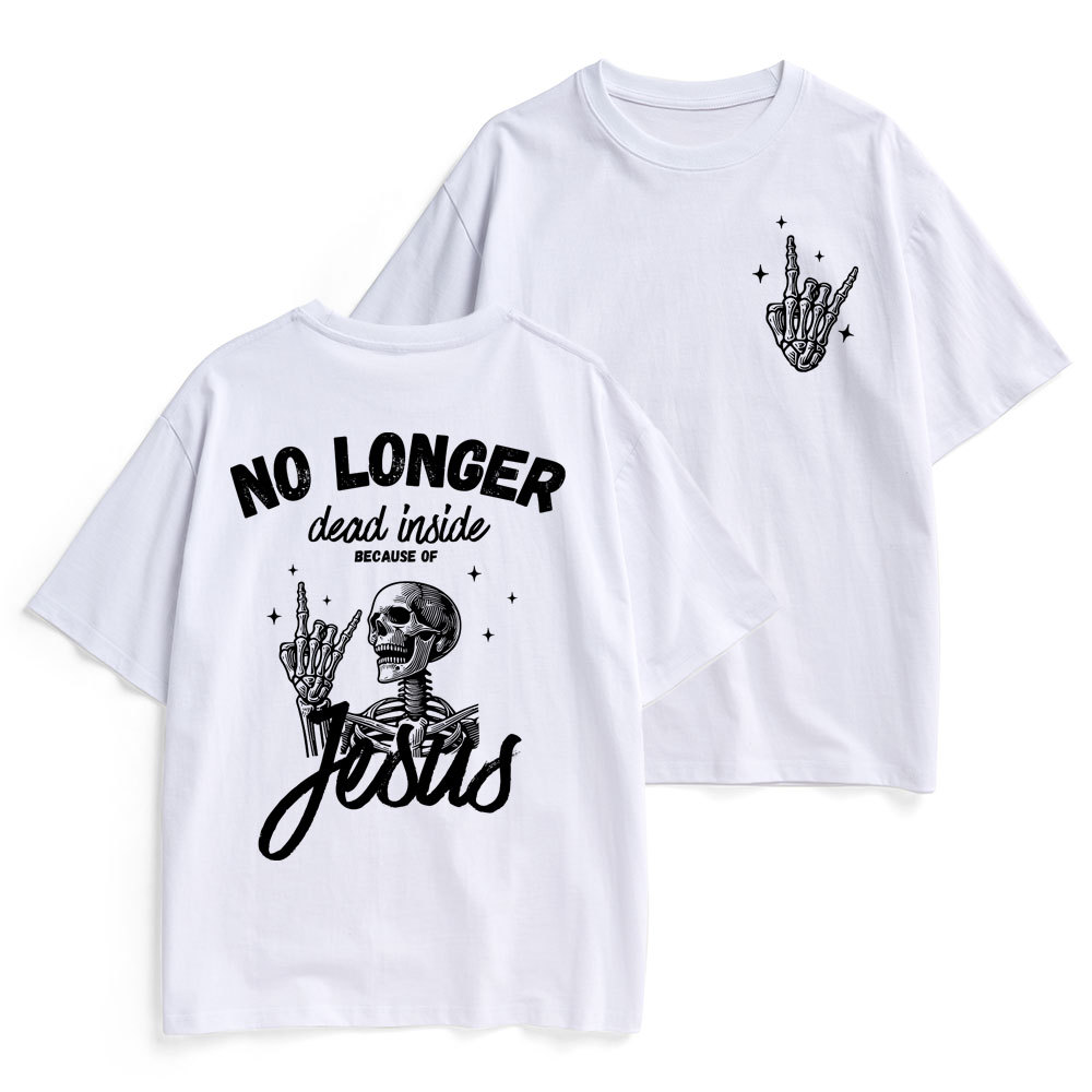 No Longer Dead Inside Christian Heavy Cotton T-Shirt