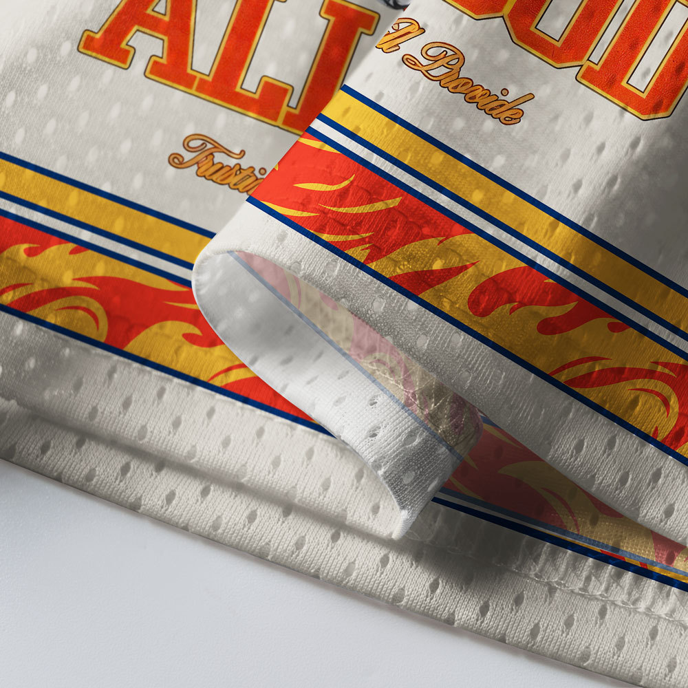 No Luck All God Christian Mesh Jersey