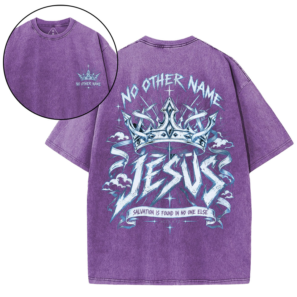 No Other Name Christian Washed T-Shirt