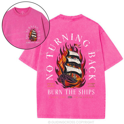 No Turning Back Chirstian Washed T-Shirt