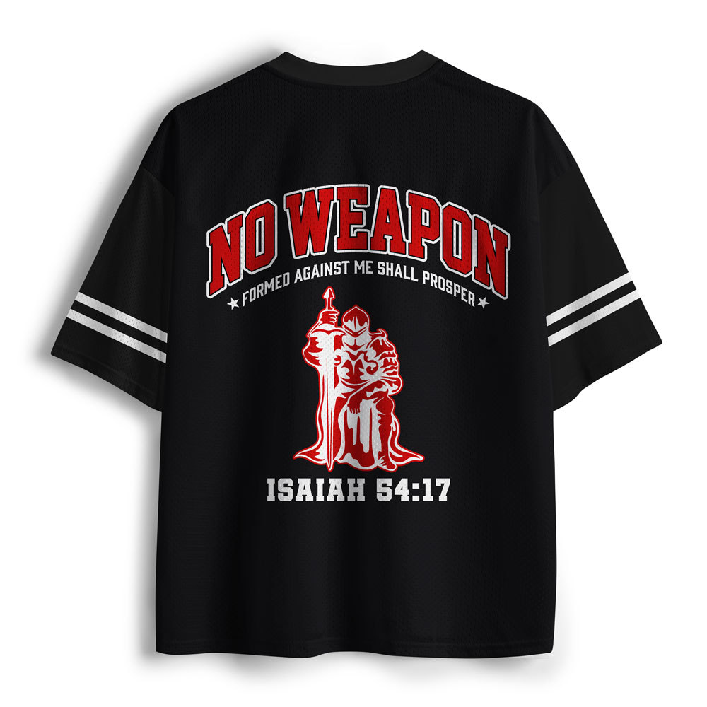 No Weapen Formed Against Christian Mesh Jersey