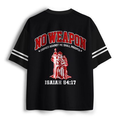 No Weapen Formed Against Christian Mesh Jersey