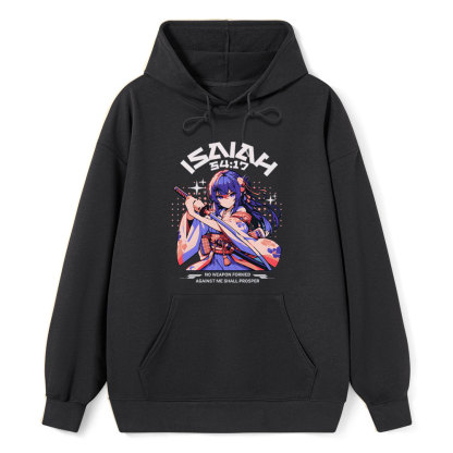 No Weapen Formed Against Me Shall Prosper Classic Christian Hoodie