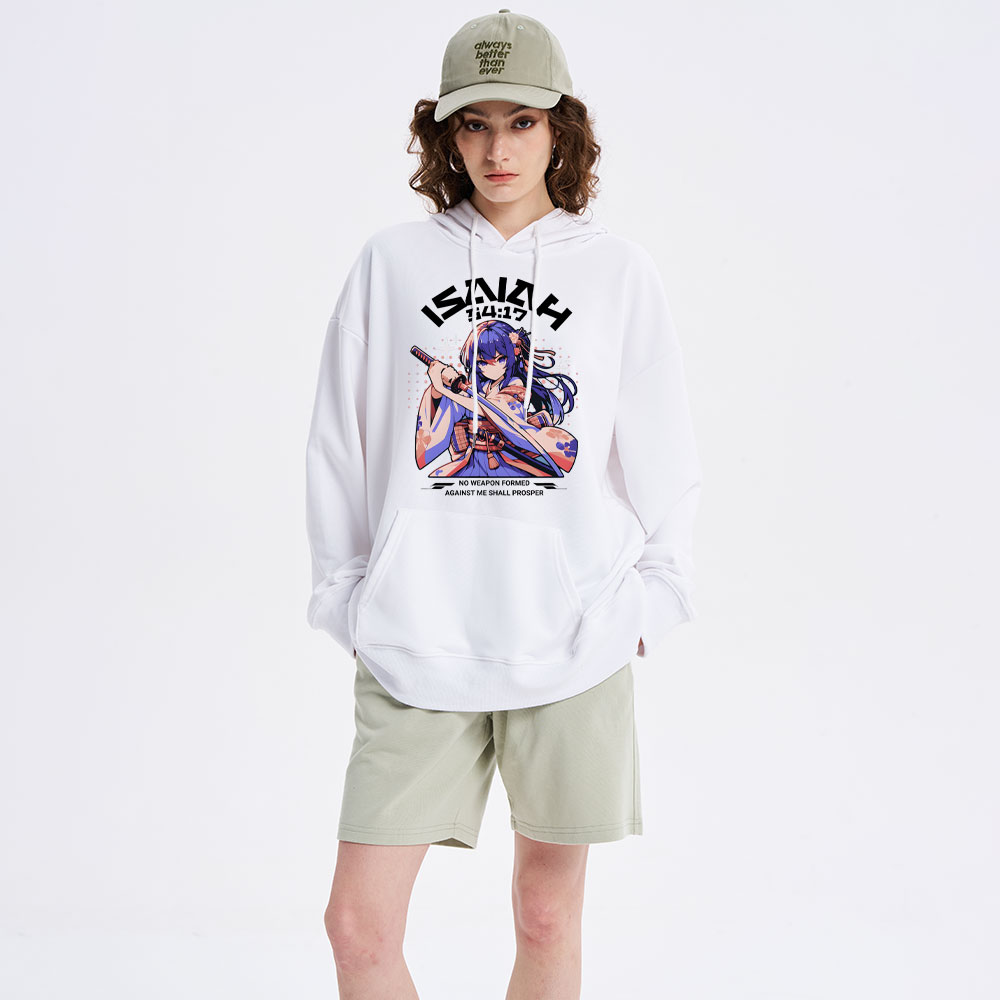 No Weapen Formed Against Me Shall Prosper Classic Christian Hoodie