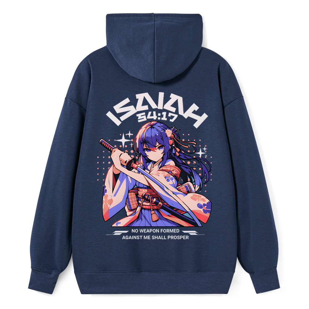 No Weapen Formed Against Me Shall Prosper Classic Christian Hoodie