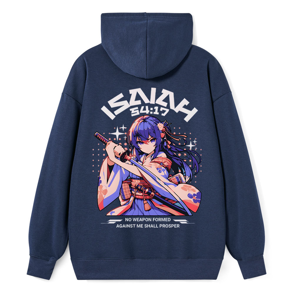 No Weapen Formed Against Me Shall Prosper Classic Christian Hoodie