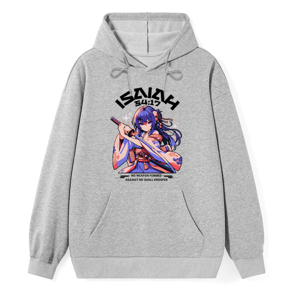 No Weapen Formed Against Me Shall Prosper Classic Christian Hoodie