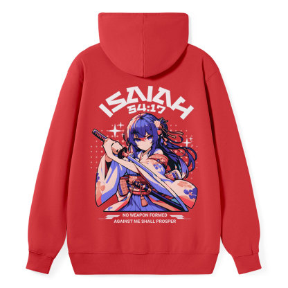 No Weapen Formed Against Me Shall Prosper Classic Christian Hoodie