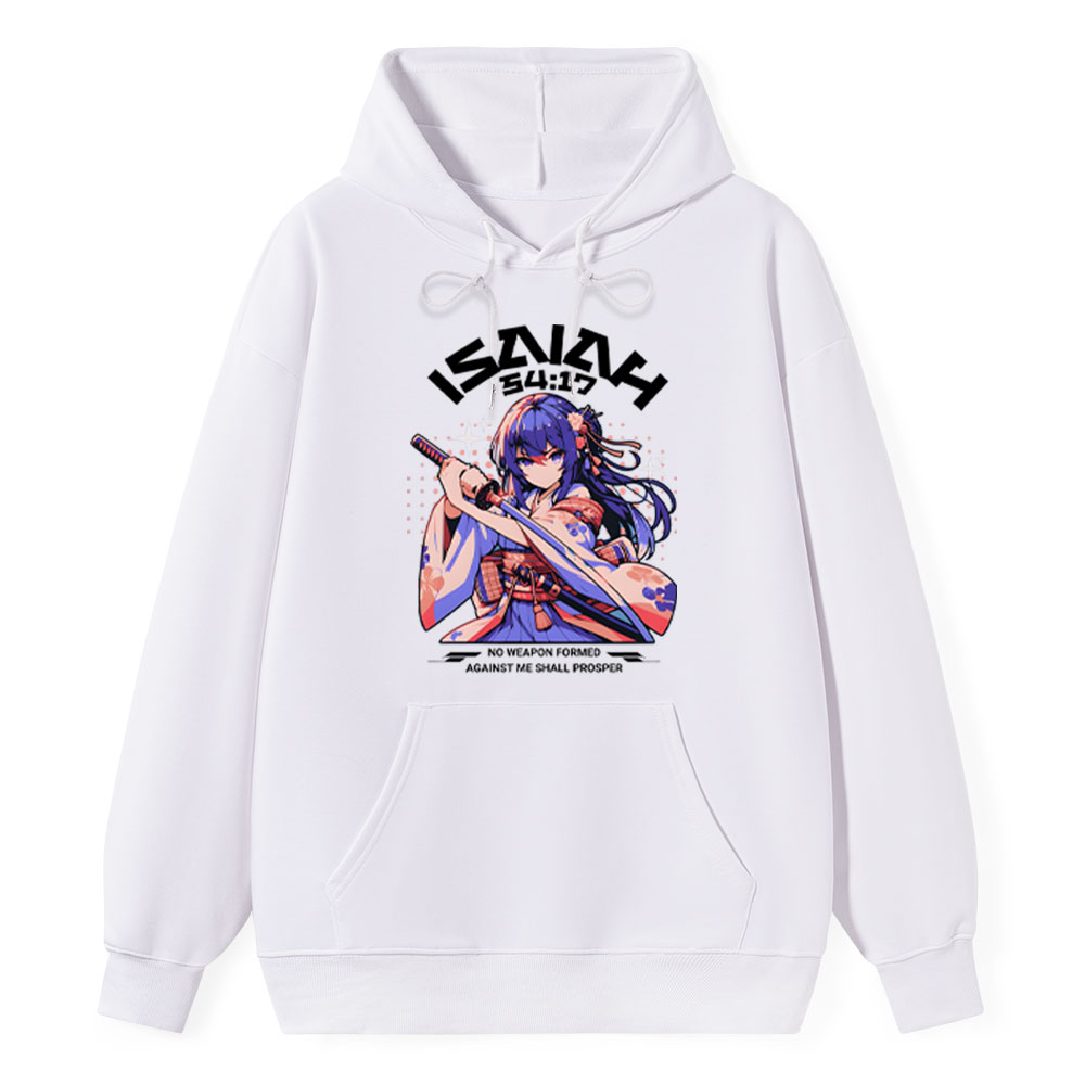 No Weapen Formed Against Me Shall Prosper Classic Christian Hoodie