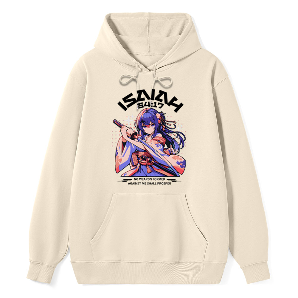 No Weapen Formed Against Me Shall Prosper Classic Christian Hoodie