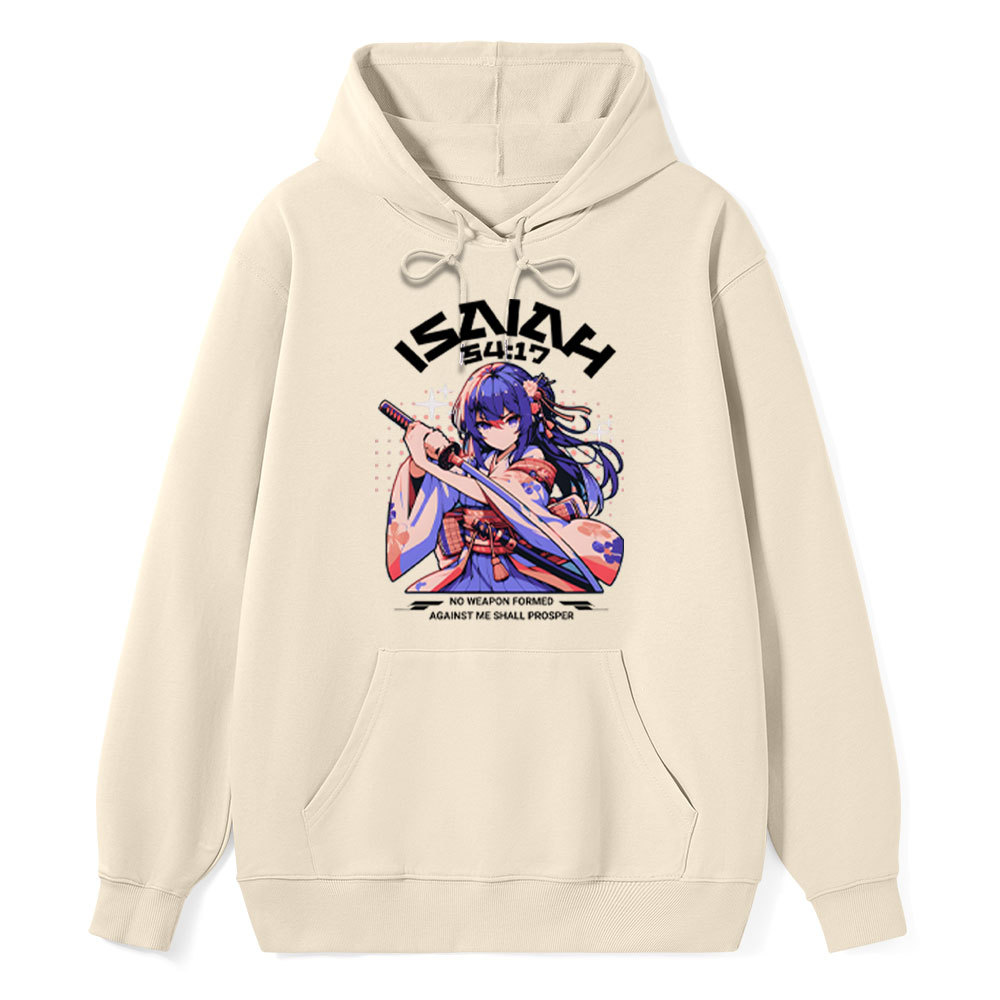 No Weapen Formed Against Me Shall Prosper Classic Christian Hoodie