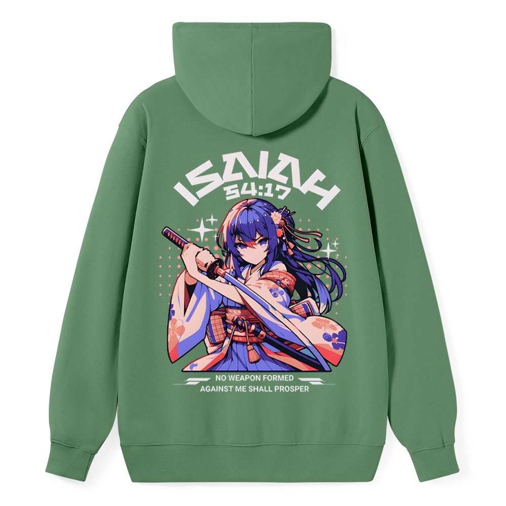 No Weapen Formed Against Me Shall Prosper Classic Christian Hoodie