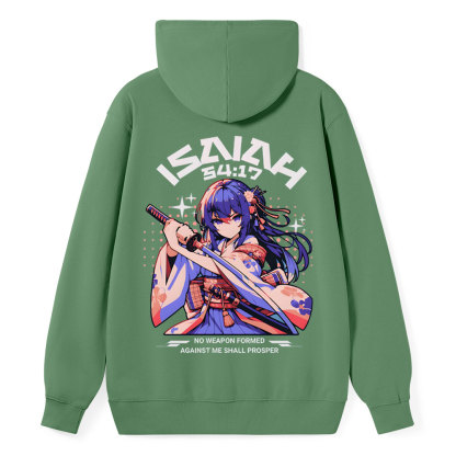 No Weapen Formed Against Me Shall Prosper Classic Christian Hoodie