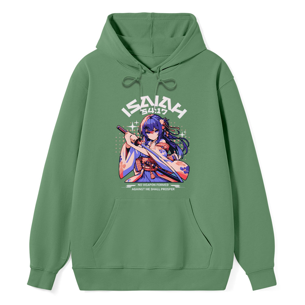 No Weapen Formed Against Me Shall Prosper Classic Christian Hoodie