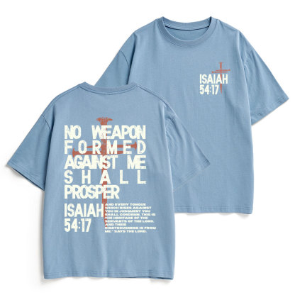 No Weapon Christian Heavy Cotton T-Shirt