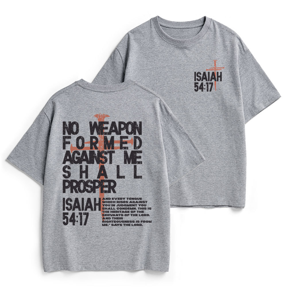 No Weapon Christian Heavy Cotton T-Shirt