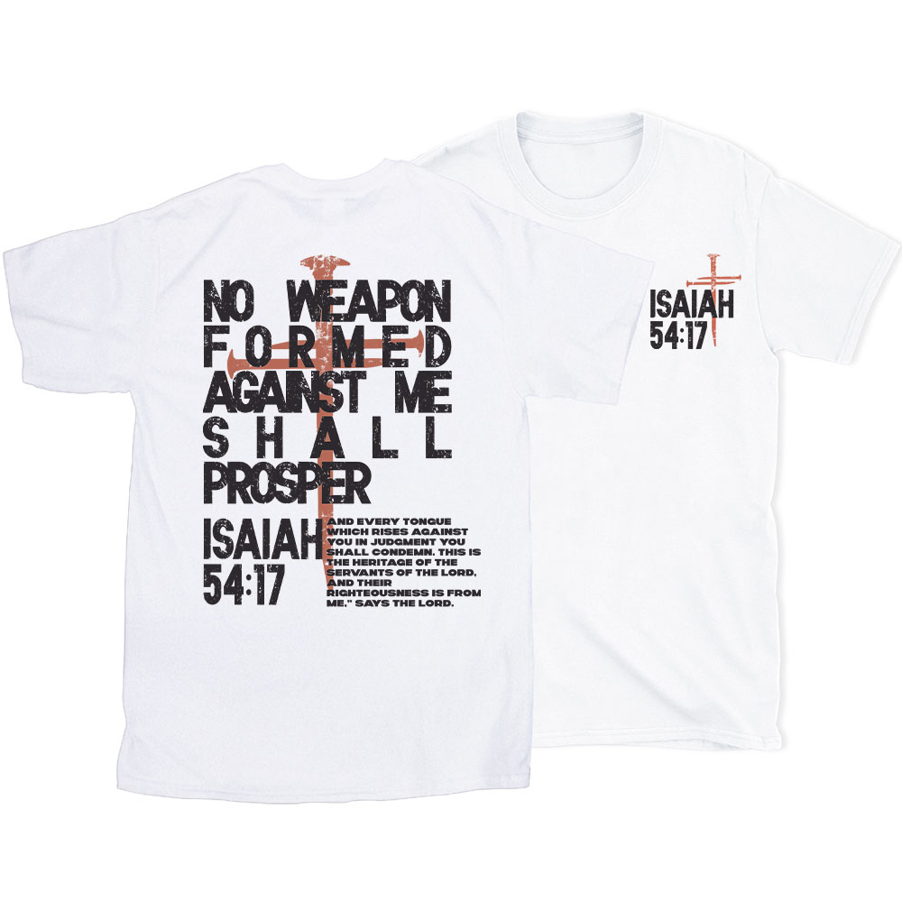 No Weapon Christian T-Shirt