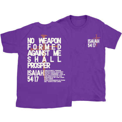 No Weapon Christian T-Shirt