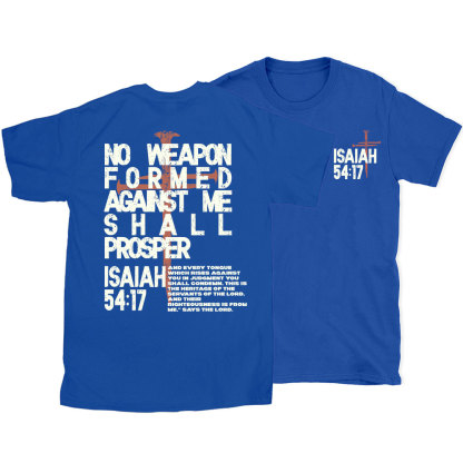 No Weapon Christian T-Shirt